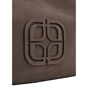 L.K. Bennett Lou Lou Chocolate Leather Bag